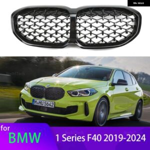 BMW 1ペア M カラー/グロスブラックフロントバンパー キドニー グリル 1シリーズ F40 116I 118I 120I 128TI M135I XDRIVE 2019-22
