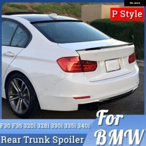 BMW F30 F35 F80 リア トランク スポイラー M4 スタイル 316D 318I 320I 330I 325I 320D 340I M3 2012-2019 ルーフ ウィングブラックチューニング