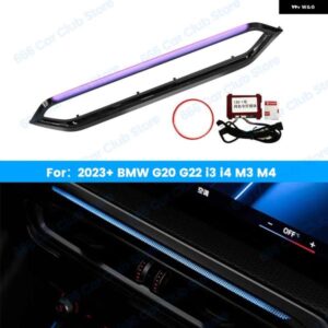 BMW 11色 LED ベント 2023+G20 G22 G80 G82 I3 I4 M3 M4 セントラ ル コンソール 空調 ベント周囲光