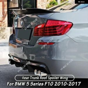 BMW F10 2010-2017 520I 525I 520D 530I 530D 550I 540I M5 PSM スタイル リア トランク ルーフ スポイラー ウィングリアリップキャップカバー チューイング
