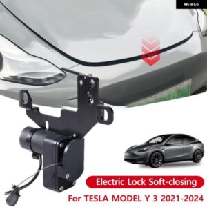 テスラ フロントスペア ボックス 電気ロックソフトクロージング モデル3 Y 2021-2024 自動吸着フロント トランク アクセサリー