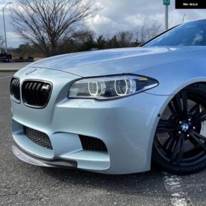BMW F10 M5 5シリーズ 2011-2016 M5 バンパー RPK スタイル フロントバンパー リップ スポイラー スプリッターフロントリップ プロテクター カバー
