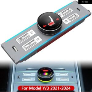 テスラ モデルY 3 センター コントロール 拡張ドック ステーション LCD インテリジェント物理 ボタン ノブ モデルY 3 2021-202