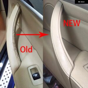BMW 左右サイド自動インナー インテリア アームレスト ドア パネル ハンドルプル トリム カバー E70 X5 SAV 2007-2013