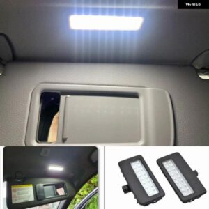 BMW 2個 LED インテリア サンバイザー バニティミラー ランプ F11 750LI 760LI F01 F11 F06 F07 F02 F03 F04 F12 F13 読書灯