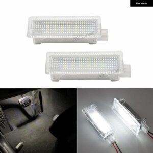 BMW 2個 ホワイト車 LED ドアライトウェルカムカーテシランプ E81 F20 E90 E91 E92 E93 E60 E61 F07 F10 F11 F18 E63 ミニ R50 R60