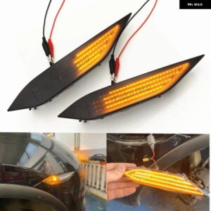 ポルシェ カイエン 958 92A 2011-2014 OEM# 95863107200 2個 ダイナミック LED サイドマーカー矢印ウィンカーウ