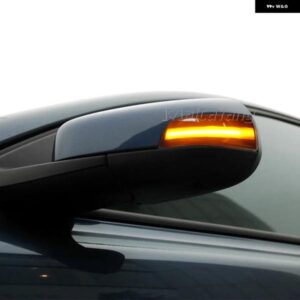 ボルボ 2個 ダイナミックウインカーサイドミラー シーケンシャルインジケータ LED ウィンカーライト C30 C70 S40 S60 V40 V70 V50 2007-2012