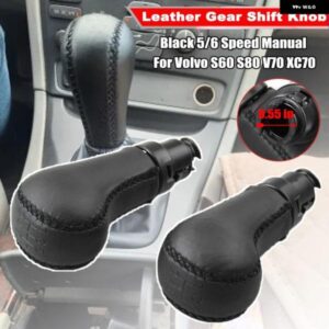 ボルボ カーパーツ S60 2004-2009 S80 2004-2006 V70 II 2004-2008 XC70 II 2004-2007 5/6 マニュアル ギア シフト ノブ質ヘッド