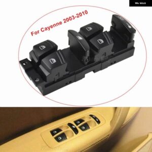 ポルシェ カイエン 2003-2010 電動マスターパワーウィンドウ コントロール スイッチ リフター ボタン 95561315602 7L5959