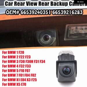 BMW F20 2 F22 F23 F30 F30H F31 F34 F32 F33 F10 F07 7 F01 F04 F02 X1 E84 X3 リアビュー カメラ ナイトビジョンバックアップ パーキング