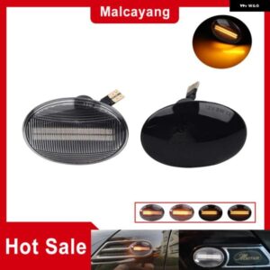 BMW ミニクーパー R55 R56 R57 R58 R59 2007-2013 車 LED ダイナミックウィンカー ライトサイドマーカーリピーター インジケーター カーパーツ