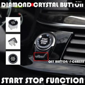 BMW カー スタイリング エンジン スタートストップスイッチ ボタン ステッカー 1 2 3 4 5 6 7シリーズ F20 F21 F22 F23 F30 F34 F10 F18 F12 F07 F01 F02