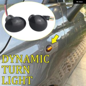 マセラティ LED サイド マーカー ライト ターン シグナル ランプ クリア フィアット 4S 63 3P NUOVA 500 アバルト フォード