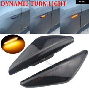 BMW ダイナミック流れる LED サイドマーカー ウィンカーライト X5 E70 X6 E71 E72 X3 F25 シーケンシャルランプウインカー 2008-2014