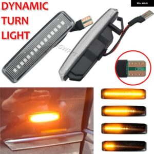 BMW 5シリーズ E39 1995-2003 M5 サイドマーカー シーケンシャル ランプ フラッシャー ダイナミック ウインカー インジケーター LED ターン シグナル ライト
