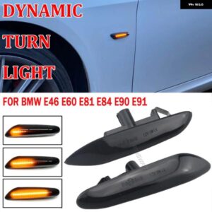 BMW LED ダイナミックウィンカー ウインカーサイドマーカーミラー インジケータライト E60 E61 E90 E91 E92 E93 E81 E82 E88 E46 X3 X1