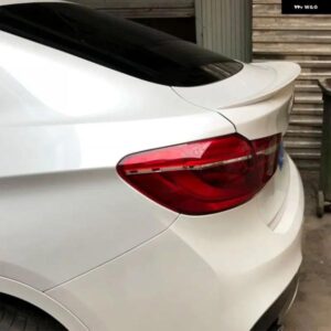 BMW F16 X6 M スタイリング ABS プラスチック 未塗装プライマーカー スタイリング リアウイン グリップ スポイラー