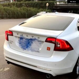 ボルボ S60 スポイラー ABS 材料 リア ウイング プライマーカラーリア スポイラー S60 S60L S60L スポイラー 2012-2017