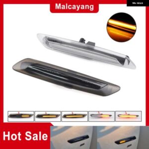 BMW カーアクセサリー 5シリーズ F10 F11 528I 528IX 535I 535IX 550I 550IX サイドマーカーシーケンシャルインジケータ LED ウィンカーランプ