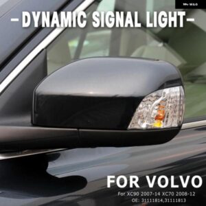 ボルボ LED ダイナミックウィンカー ライトサイドミラー シーケンシャルランプウインカー インジケーター XC70 2008-2012 XC90 2007-2014