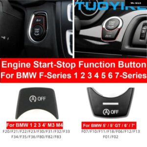 BMW スタートストップ エンジン オフ ボタン スイッチカバー F20 F22 F30 F32 F34 F36 M3 M4 F80 F83 F10 F07 F06 F12 F13 F01 F02 を交換