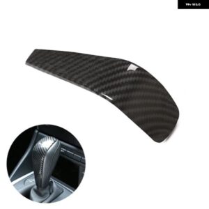 BMW 1 3シリーズ E87 E90 E92 E93 2006 - 2009 2010 2011 X1 インテリア ギア シフト ノブヘッドカーボンテクスチャカバー 装飾