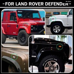 ランドローバー ディフェンダー フリーランダー/ディスカバリー 2 LED サイド マーカー ライト ダイナミック ウインカー スムーズに流れる光