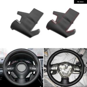 スバル パンチングレザー ステアリングホイール カバー トリム フォレスター 2008-2012 インプレッサ 2008-11 レガシィ 200