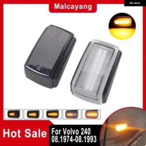 ボルボ ダイナミック LED サイドマーカー信号灯 VO2570101 9133609 V40 V70 S40 850 240 740 C70 940 S70 S90 960 スタイリング