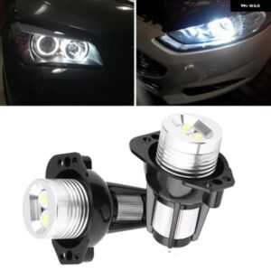 BMW 2個 12W LED エンジェルアイズ ハローリング マーカーライト E90 E91 0508 オートランプ