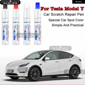 テスラ モデルY ペイントペン用品 アクセサリー ペイントスクラッチ修復 スクラッチリムーバーペイントリペアセット