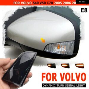 ボルボ V50 2004-2008 プレフェイスリフト LED ダイナミック ターン シグナル ライト S40 2004-03/2007 プレフェイスリフト C70 2006-2009