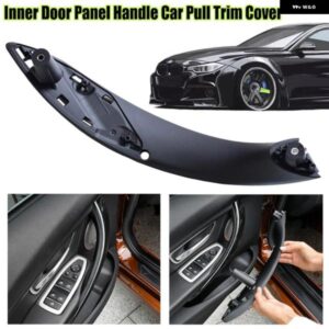 BMW F30 ベージュルック/ブラック フロント/リア 車インナードアハンドルドア トリム プル パネル ハンドル F30 F80 F31 F32 F34 2012-2017