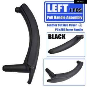 BMW LHD RHD 車内インナードアレザープルハンドル ブラケット トリム カバー E70 E71 X5 X6 2007-2013 自動車アクセサリー