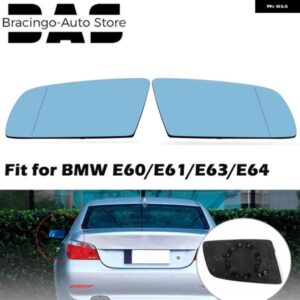BMW 5シリーズ E60 E61 2003-2010/E63 E64 2004-2011 サイド加熱電気広角 ウイング ミラー ガラス防曇霜取り