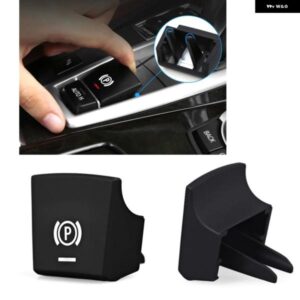BMW 電子ハンドブレーキ パーキング ブレーキスイッチ P ボタン カバー キャップ 5/7シリーズ F10 F11 F18 F01 F02 F07 X3 X4 F25 F26 2009-2013
