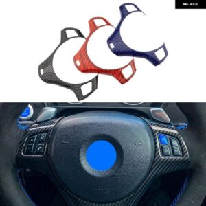 BMW ステアリングホイール パネル 装飾カバー トリム モールディング ステッカー 1 3シリーズ E87 E90 E92 E93 2005-2016