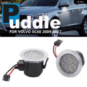ボルボ 2個 LED サイドミラー パドルライト XC60 2009-13-2017 カーテシランプ O E スペック 31217287