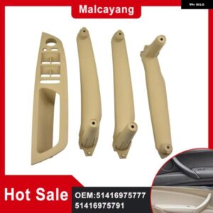 BMW カーアクセサリー E70 X5 E71/E72 X6 パネル プル トリム カバー ブラック ベージュ 51416969404 左/ 右ハンドル 用席インナー ハンドル