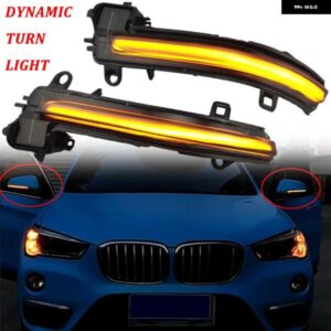 BMW 2X ウィンカー ウインカー シーケンシャル 2シリーズ アクティブ ツアラー F45 2015-2018 LED ダイナミック サイド ミラー インジケーター ライト