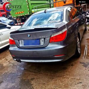 BMW 5シリーズ E60 M5 ABS カーボン スポイラー 2004-09 リア トランク ウイン グリップ スポイラー 装飾 スタイリング