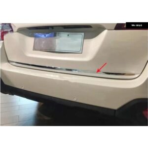 スバル アウトバック 2011-2015 ステンレス リアドアテールゲート トランク テールゲート トリム カバー カー スタイリング ステッカ