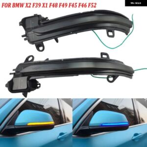BMW LED ダイナミック ターン シグナル ウインカー シーケンシャル サイドミラー インジケーター ライト ランプ X1 F48 2016-2018 X2 F39 2017-2019