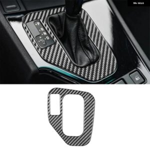 BMW 5シリーズ E39 1998-2003 LHD ソフトカーボンセンター コンソール ギア シフト パネル カバー トリム インテリア スペアパーツ