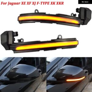 ジャガー ペア F タイプ X152 13-2020 XJ X351 2010-19 サイドミラー インジケーター ランプ シーケンシャル ウイン