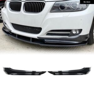 BMW フロント バンパー サイド スポイラー リップ 3シリーズ E90 E91 318I 320I 325I 330I 2005-2008 ベースセダン フォグライト エアベント カバー