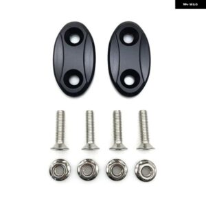 BMW オートバイ ブロックオフプレートリアビューミラー穴カバー S1000RR 2009-2019 ヤマハ R1 2007-2014 アクセサリーブラック