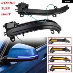 BMW ペアダイナミックステアリング信号 2 4シリーズ F22 F23 F32 F33 F36 2014-2017 LED バックミラー 表示フラッシュ