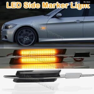 BMW 連続点滅 LED ウインカーサイド マーカーライト E60 E61 E82 E87 E88 E90 E91 E92 E93